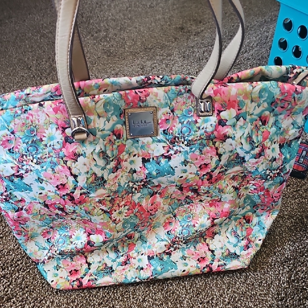 Nicole Lee Multicolor Floral Tote